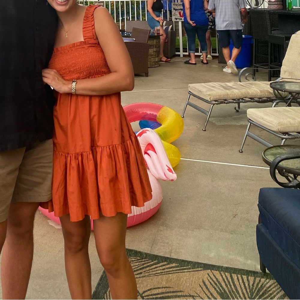 Orange Dress